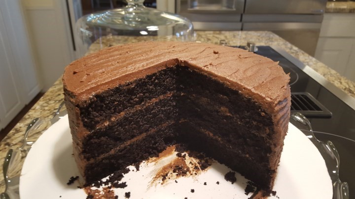 Dark Chocolate Cake