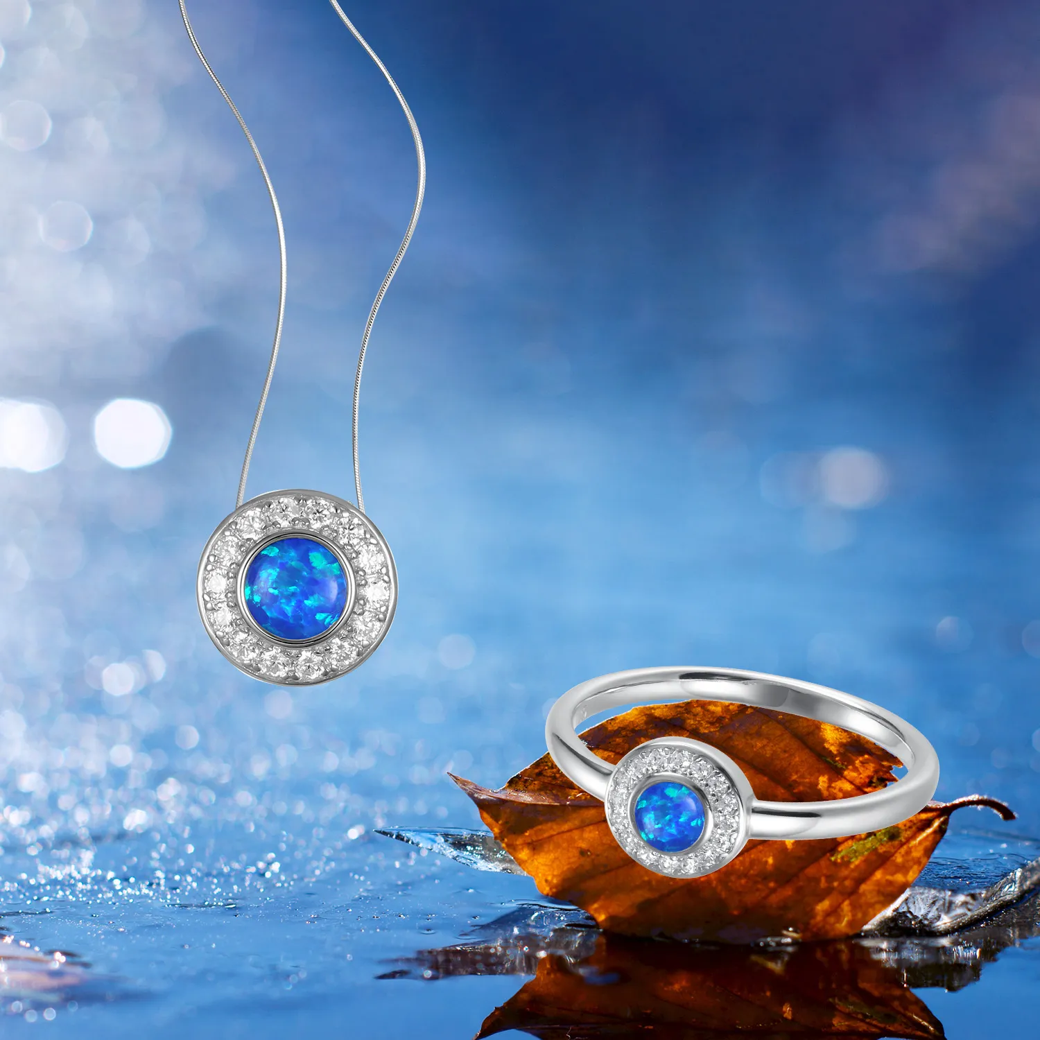Breathtaking Blue Opal Collection